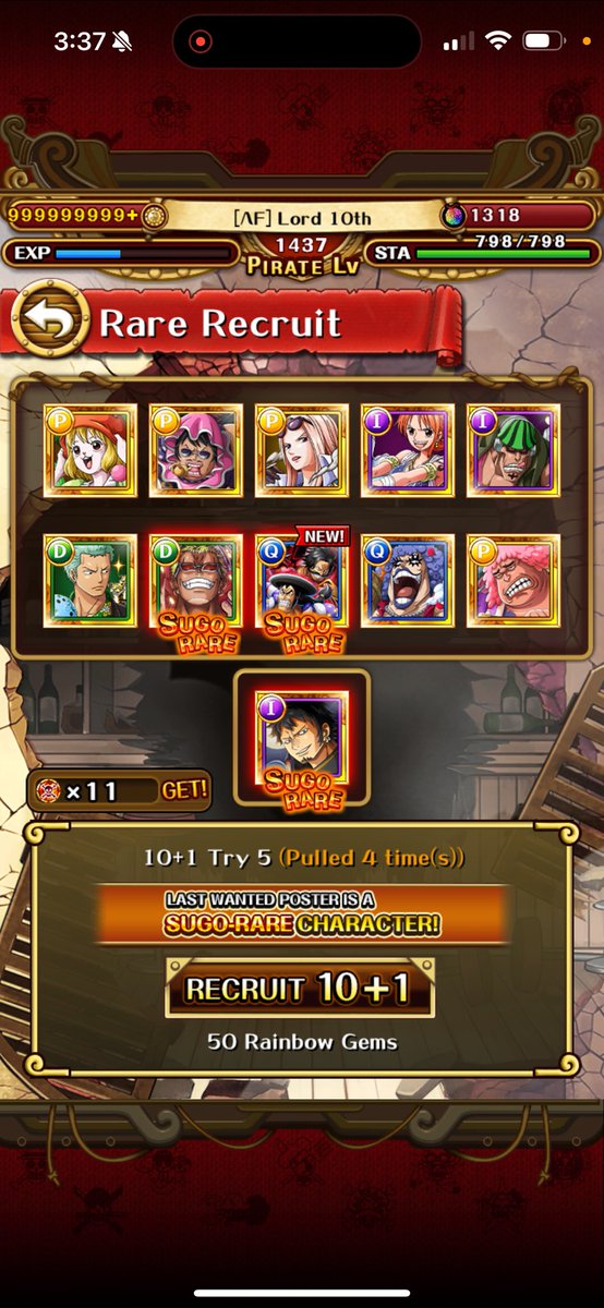 AfRyzzy's tweet photo. 30 Multis Part 1: 
2 Roden, 1 Yamato and 3 Sanji/zoro
#OPTC #trecru #トレクル https://t.co/UAJoWdDaNW