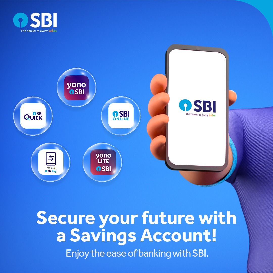 TheOfficialSBI's tweet photo. Seamlessly plan your financial future with your SBI Savings Bank Account. 📈

#SBI #BFF2 #SBIisYourBFF #BankingFriendForever #TheBankerToEveryIndian #DeshKaFan https://t.co/csnMAhIdkz