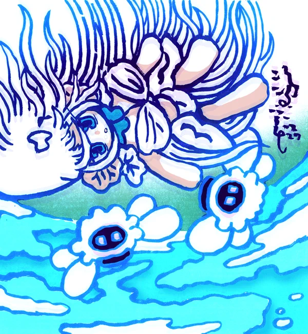 #毎日造物大女王さま 浮かぶ空間