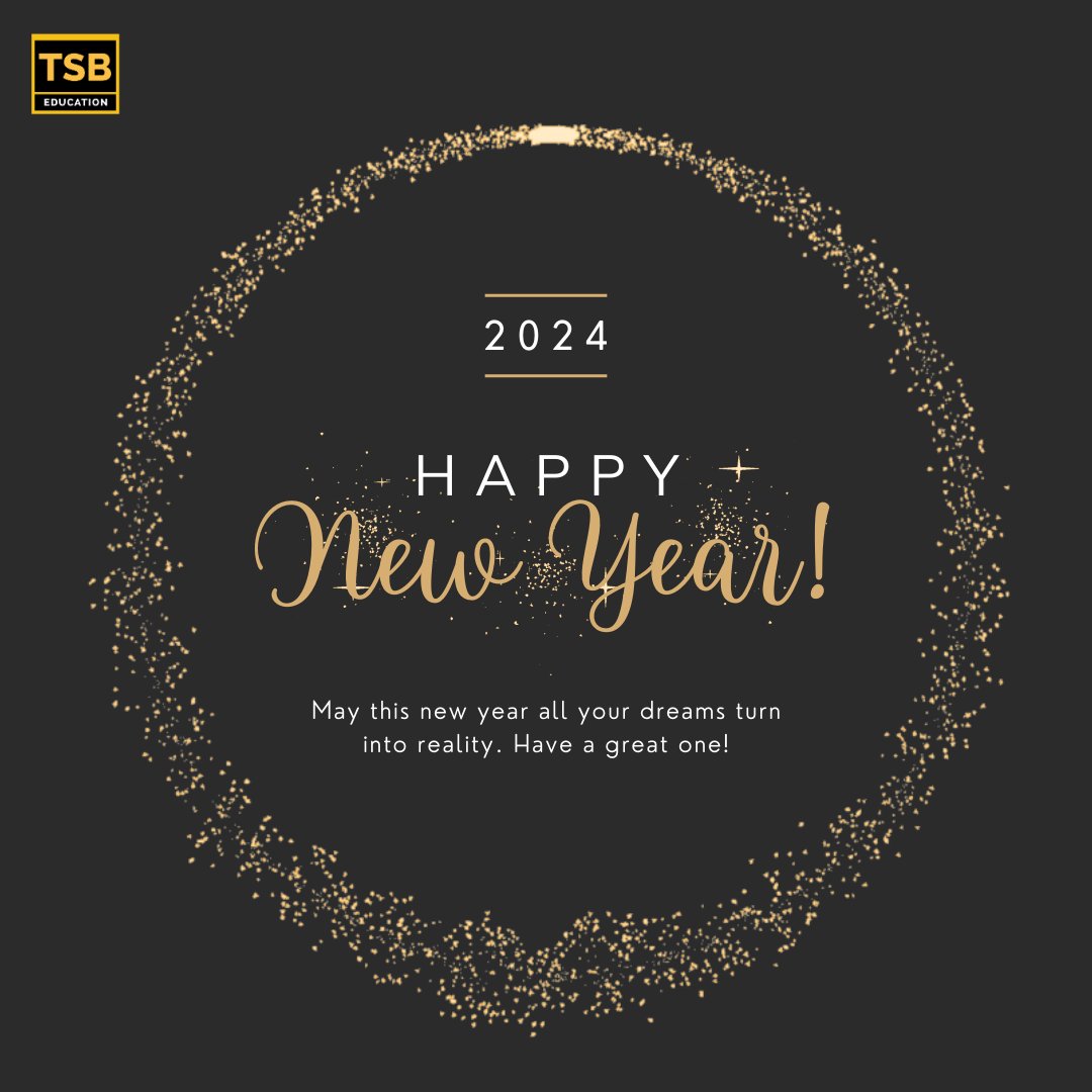 TsbEducation's tweet photo. New year, new opportunities to learn, explore, and achieve! Let's make it a year of academic excellence.
#tsbeducation #ICAP #CA #ACCA #LearningJourney #newyears2024 https://t.co/oaaKcCAnhq