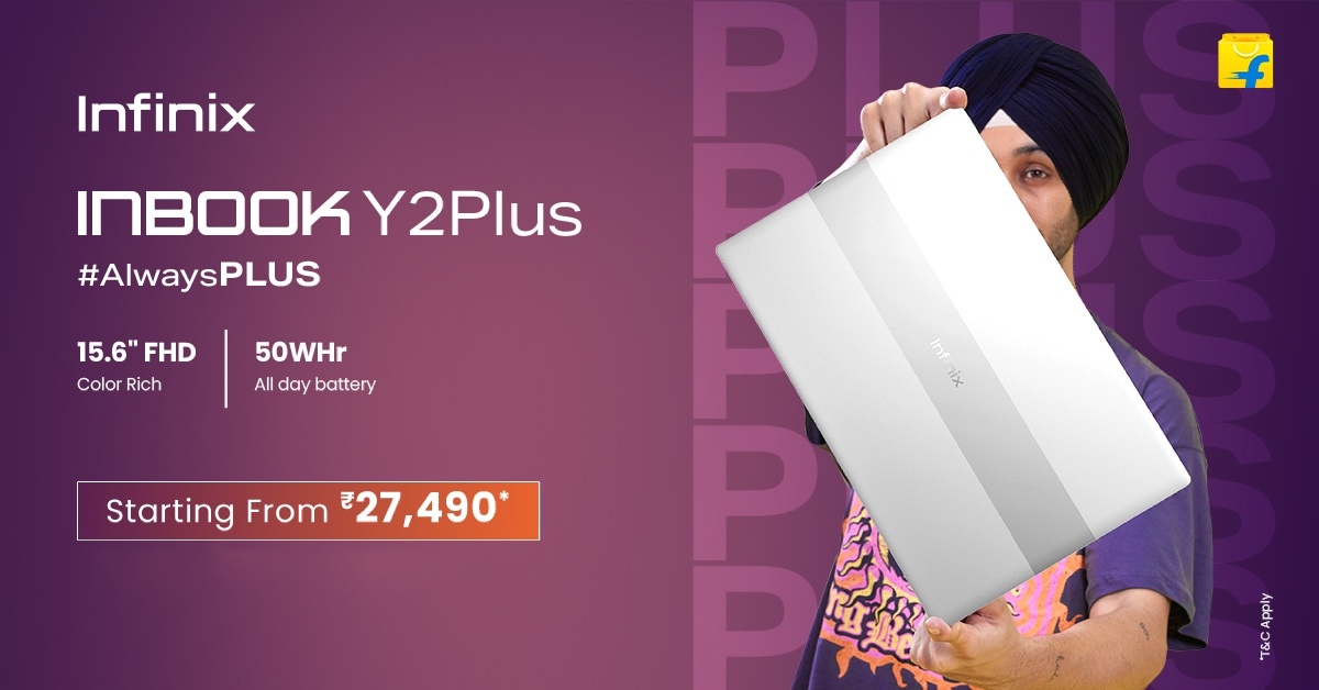InfinixIndia's tweet photo. Nahi hai ye koi khel,
INBook Y2 Plus ki shuru ho gayi hai sale!
Go get the #AlwaysPLUS laptop, starting at just Rs. 27,490!
#INBookY2Plus https://t.co/OHXyu5oK5G