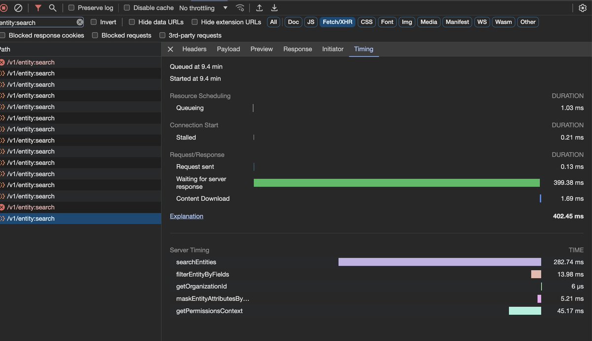 ⭐️Lambda Server-Timing Middleware ⭐️ to communicate performance metrics about the request-response cycle to the browser. github.com/NishuGoel/lamb…