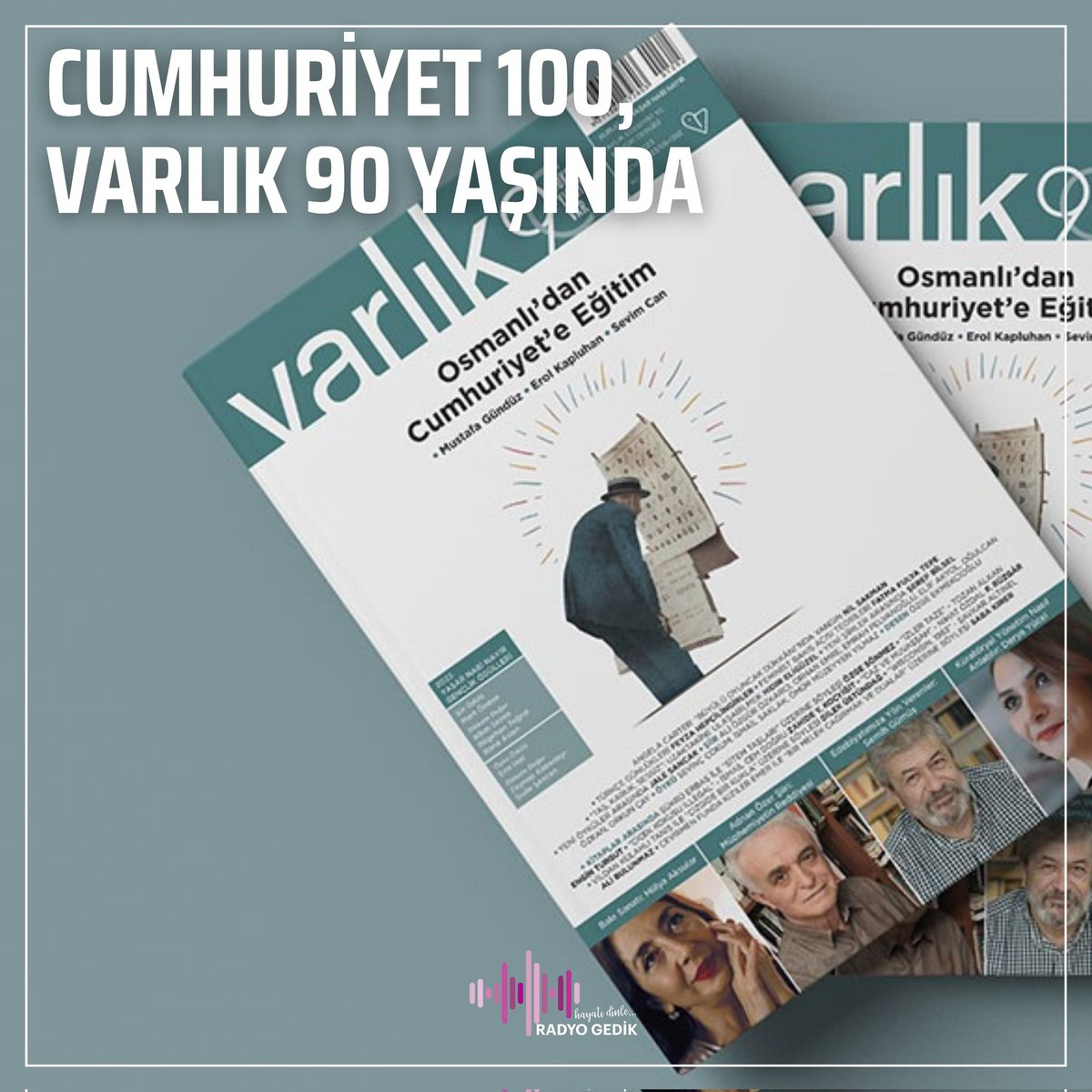 15 Temmuz 1933 yılında Yaşar Nabi Nayır tarafından yayımlanmaya başlayan ve bu yıl 90. yaşını kutlayan Varlık’ı editörü @mehmeterte Kültür Sanat Ajandası’nda anlatacak. @CagatayBayraktr ile Kültür Sanat Ajandası bugün 15'te. 🎧: Spotify 📱: iOS-Android App