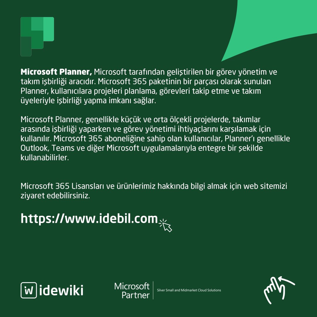 idebiltr's tweet photo. Microsoft Planner nedir?
#Planner #MicrosoftPlanner #Microsoft365Copilot #Microsoft365 #Office365 #drive #cloud #idebil #idewiki https://t.co/un3LJvkvYC