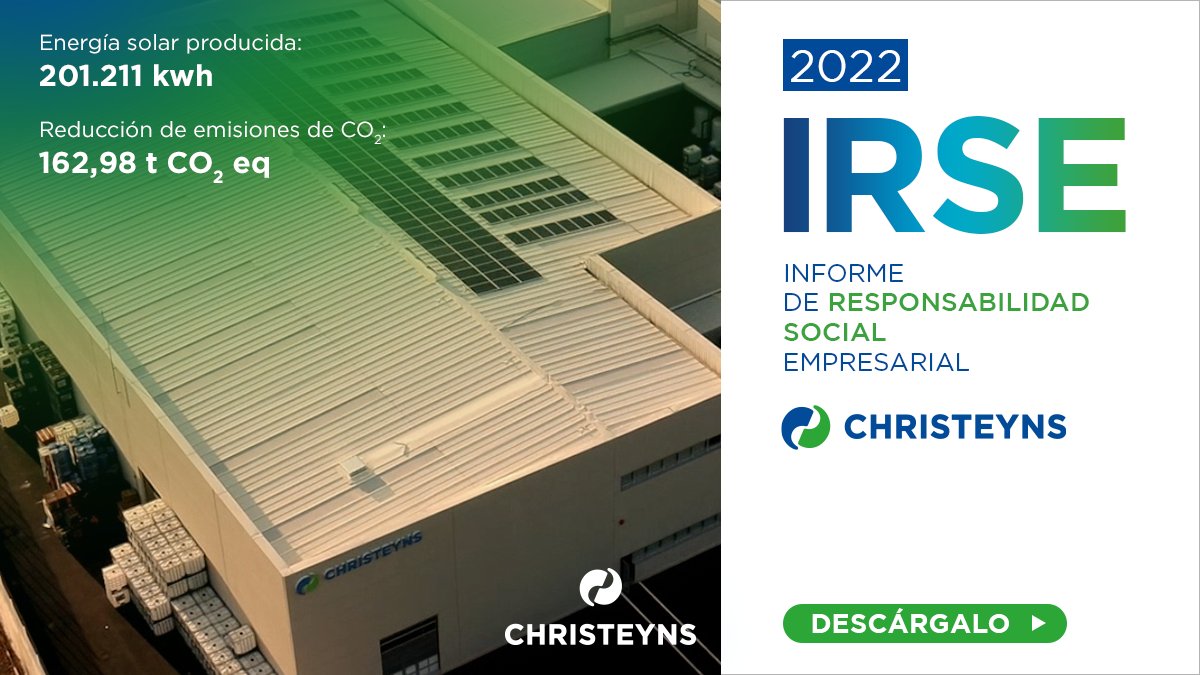 #LogrosSostenibles, Christeyns ha logrado la reducción de emisiones de gases de efecto invernadero en cerca de 163 T de CO2. Estos resultados son mucho más que números: representa nuestro viaje hacia un futuro más verde.
Más info 👉 bit.ly/4ayAZnY

#FeelOurPassion