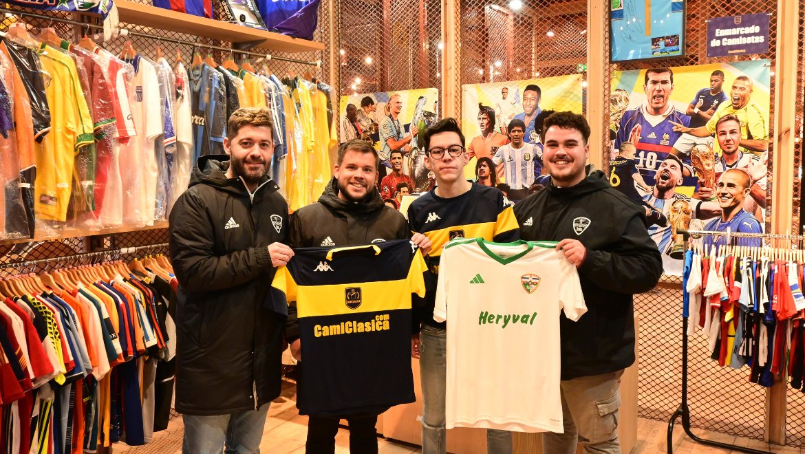 ⚽👕 CAMICLASICA |

 Estamos emocionados de anunciar nuestra colaboración exclusiva con CAMICLASICA para la temporada 2023.

🌟Descubre una colección única de camisetas y descuentos exclusivos para nuestros aficionados.

🛍️ ¡Estilo dentro y fuera del campo! 💚🔥