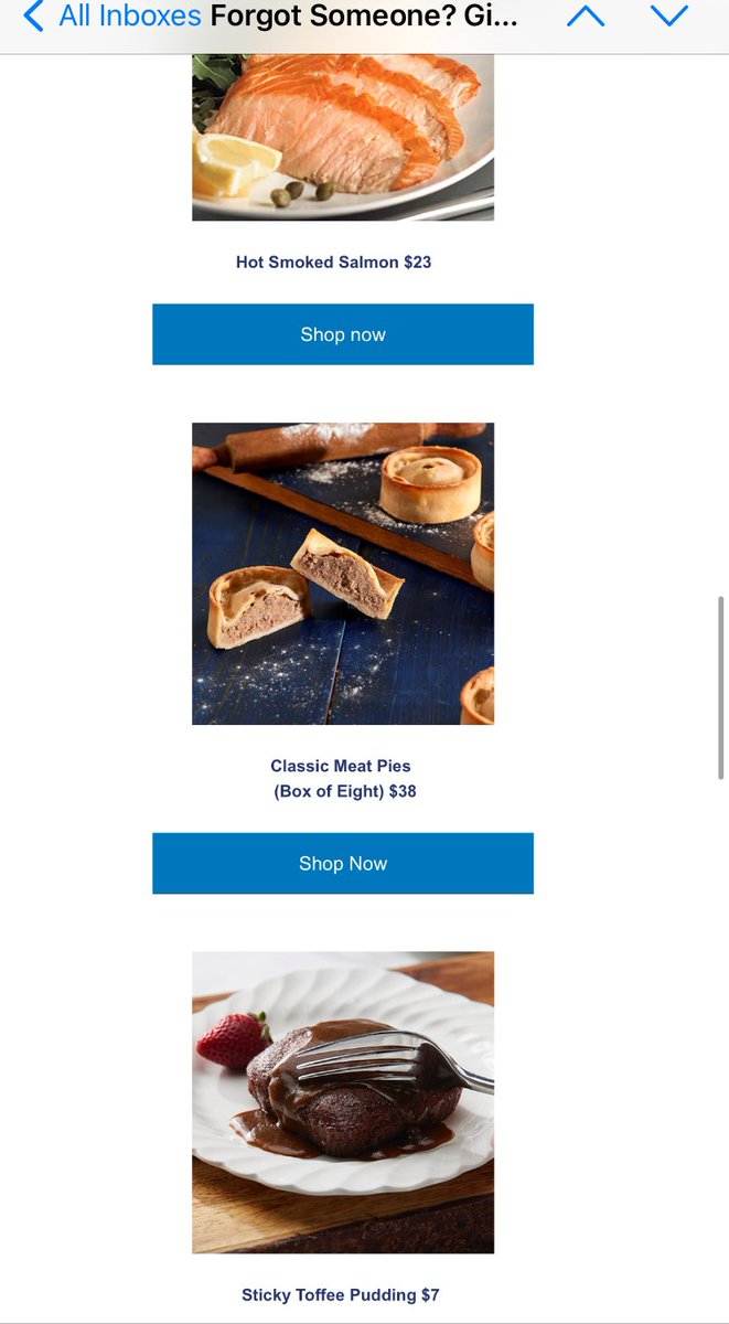 Pies: from a US website selling Scottish merch