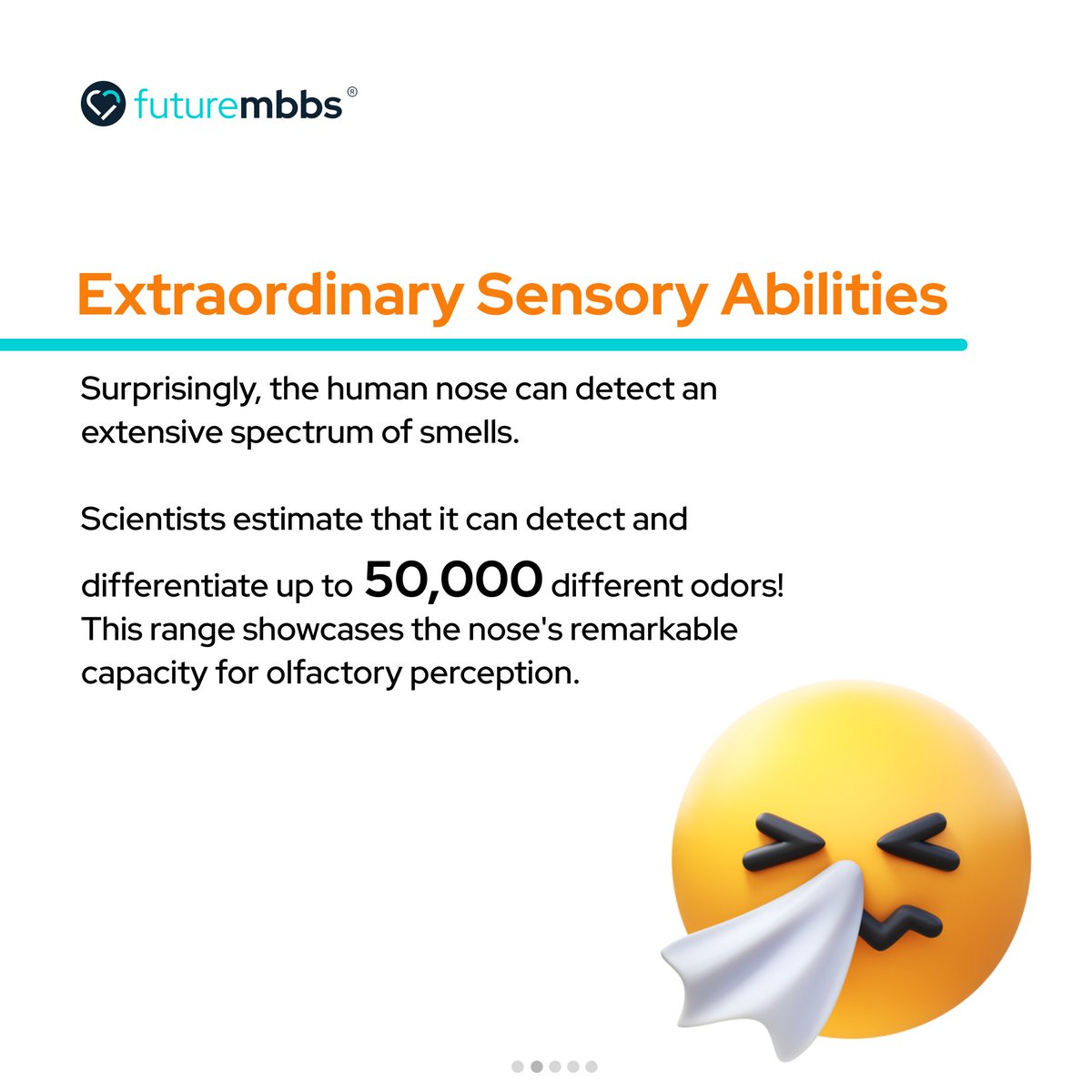 future_Mbbs's tweet photo. Unraveling the secrets of the human nose! Did you know how amazing your sense of smell truly is? Dive into the fascinating world of scents and uncover the magic of your olfactory senses. 🌸✨

#nose #facts #reels  #informationalpost #viral https://t.co/6eAEpJXbYv
