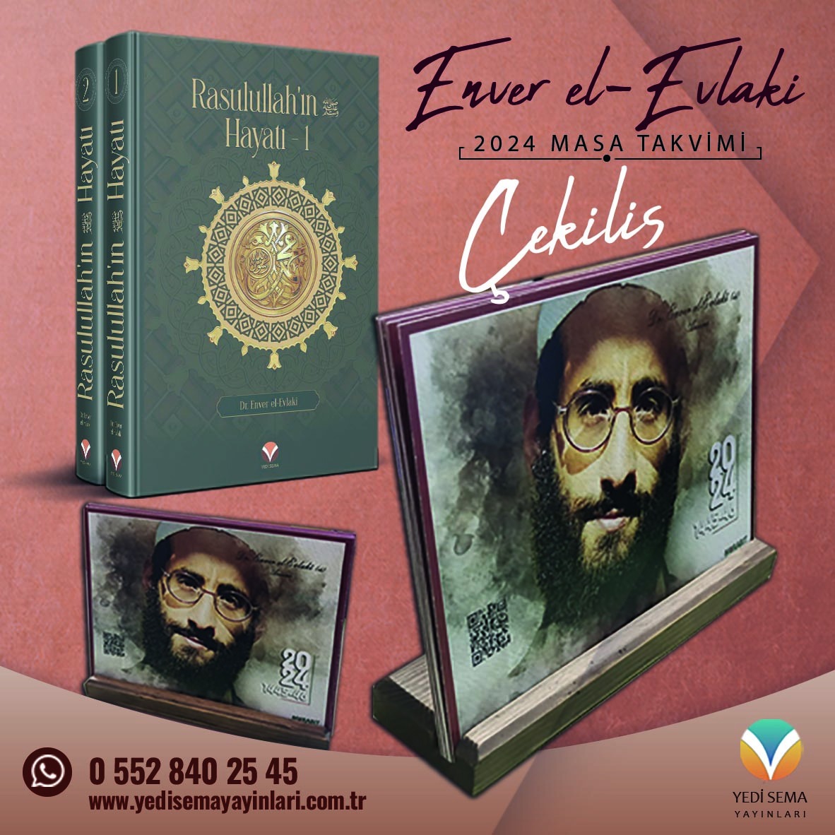 3 Kişiye Dr. Enver el-Evlaki'nin Rasulullah'ın ﷺ Hayatı kitabı ve 2024 masa takvimini hediye ediyoruz

➡️ÇEKİLİŞ ŞARTLARI

⭕ Hesabı Takip Etmek
⭕Gönderiyi Beğenmek ve RT Etmek

ÇEKİLİŞ SONUCU: 30.12.2023