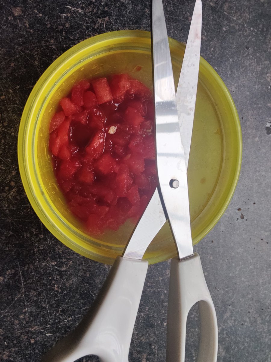 Eten knippen ✂️ voor je baby: watermeloen 🍉