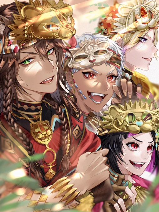 #今年も残りわずかなのでお気に入りの4枚を貼る圧倒的率今年もツイステ楽しかったぁ 
