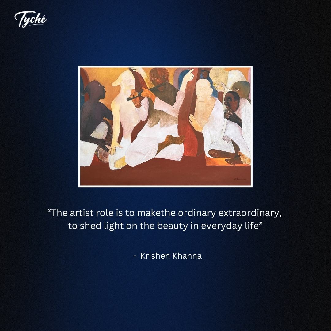 official_tyche's tweet photo. Quote by krishen khanna.✨️
.
Tyche offers specially-curated limited edition art prints, plates, and unique collectables that embody the fusion of fine art and design, maintaining an essence of luxury.

To Shop Now : https://t.co/DS3SJZMG0z

call - 7977614494/ info@tychestore.in https://t.co/Koyo2vnjXQ