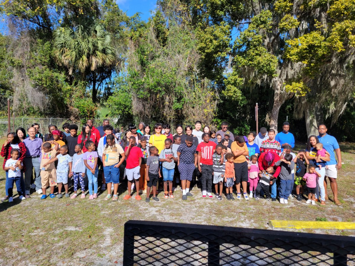 12-23-23: This Christmas, the Almond Blossom Initiative, FAAJA youth development, OCPA and LHOF provided the Christmas experience to 29 kids impacted by poverty at the New Hope Church in Apopka. FAAJA youth and other organizations played game, had lunch and gave out gifts.