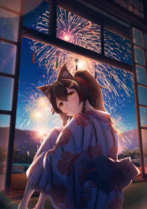 #2023年自分が選ぶ今年の4枚  オリキャラやFAもたくさん描けて良い一年でした!!