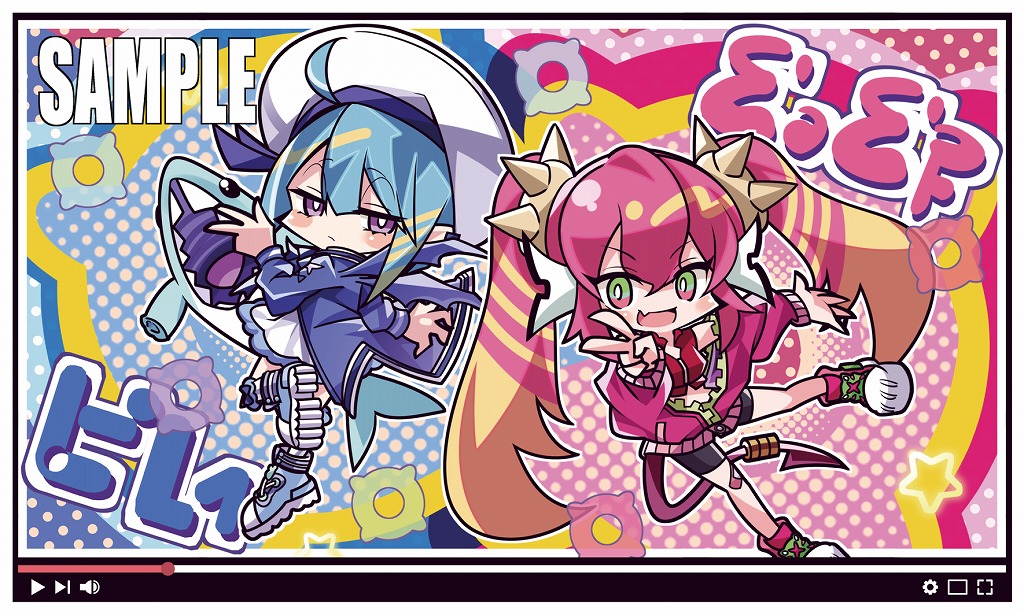 【WEB頒布/コミケ/C103/新作発表⑱】
「再生画面風SDツインズ」スリーブ&プレイマット
イラストレーターはサトウ(@satou9240)様になります! 