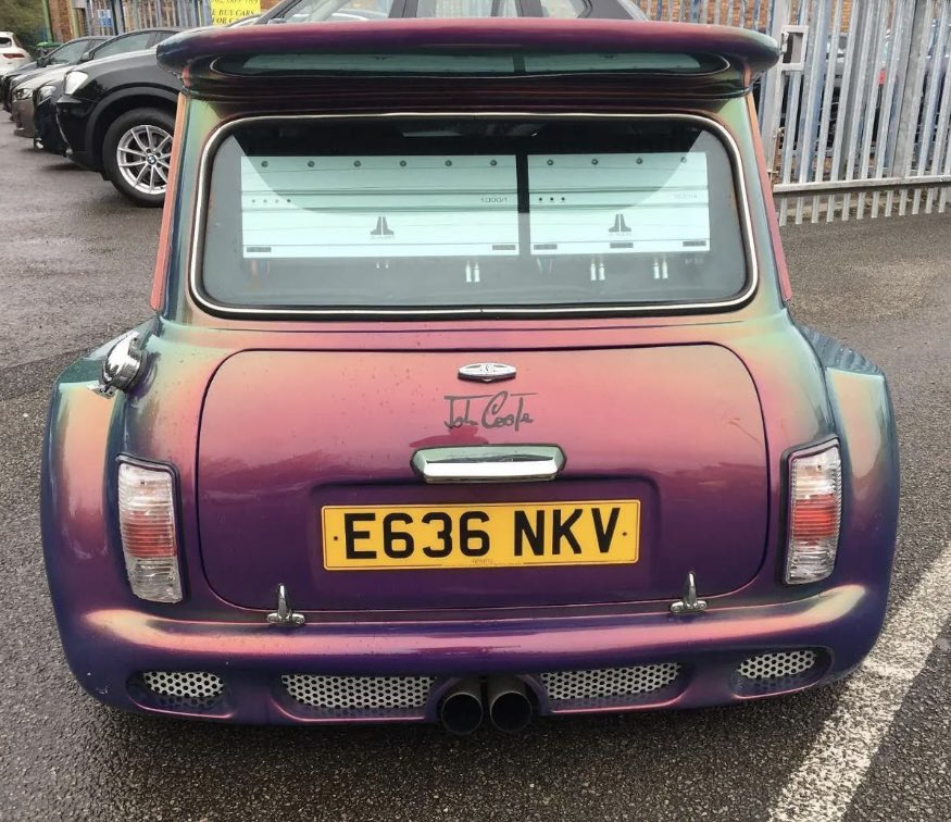 The Jury is out on this one! Everybody should own a Mini one day thou! #Mini #JohnCooper #Austin #Classic