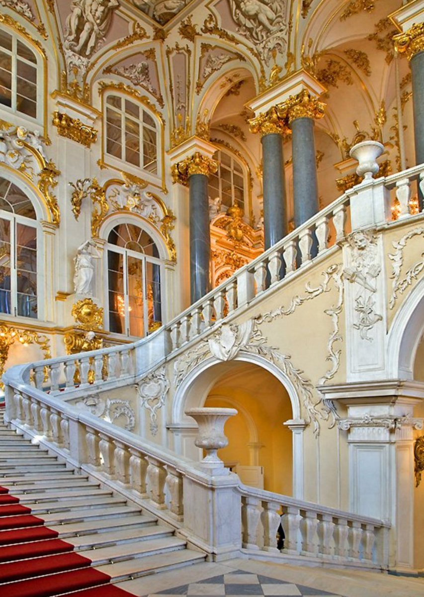 The Jordan Staircase 💎, Winter Palace - Russia 🇷🇺