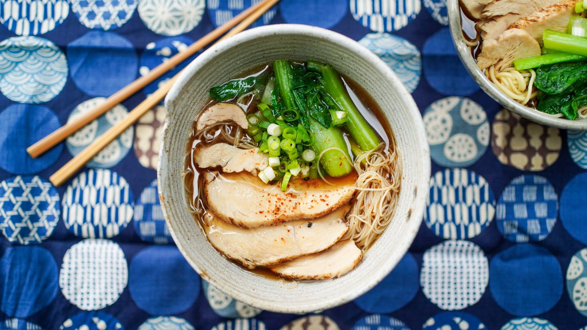 Leftover Turkey Shoyu Ramen - Had your fill of roasted food &amp; craving some Japanese flavour? This dish is for you. With some set aside turkey bones you can easily make this fast, flavourful ramen, in the days after Christmas. Full recipe &amp; article: 
tinyurl.com/yd2asr3f