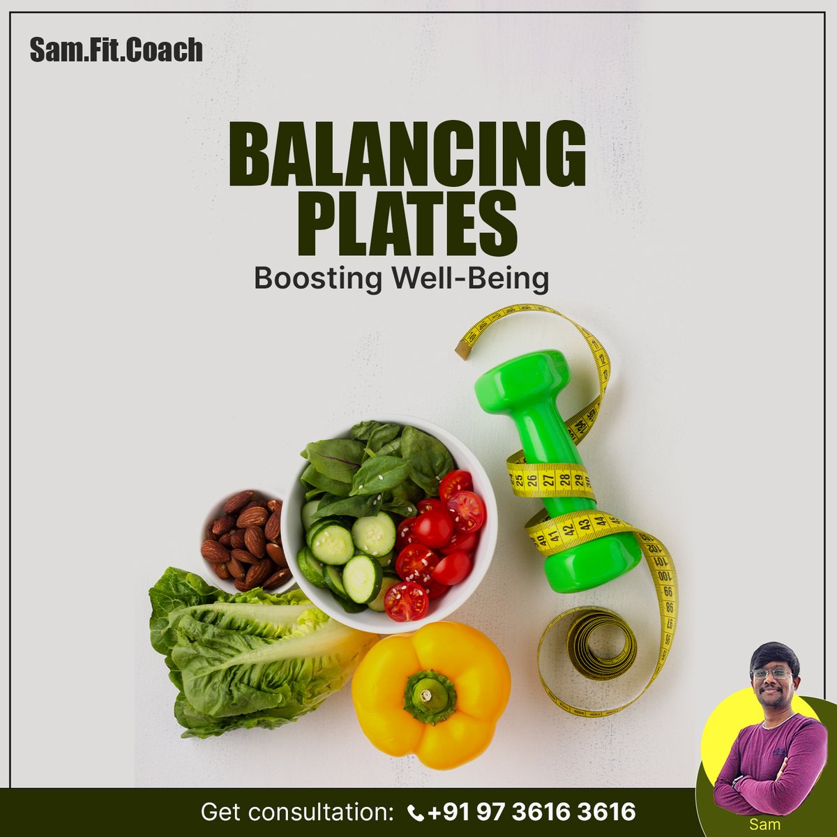 fit_sam's tweet photo. Are your balancing your plates ? 
In current lifestyle its difficult to balance your protein and nutrients intake with our busy schedule.+-

Call+91 97 3616 3616.
Visit https://t.co/Q0cBdooFFR

#samfitcoach #samuel #healthandwellness #fitness #india #hyderabad #vijayawada https://t.co/EIWio7S15l