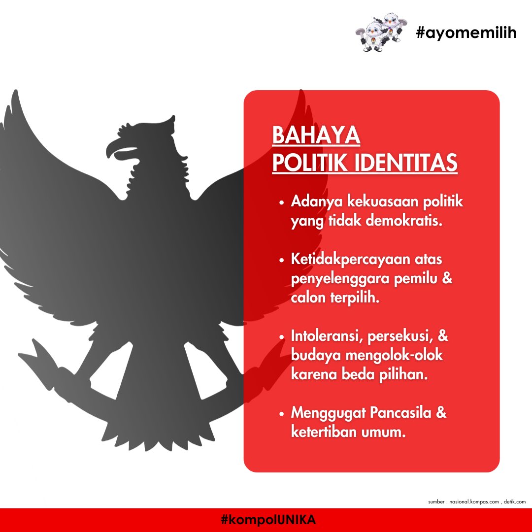 KompolUnika's tweet photo. Politik Identitas #kompolUNIKA https://t.co/hXKt6mhgi3