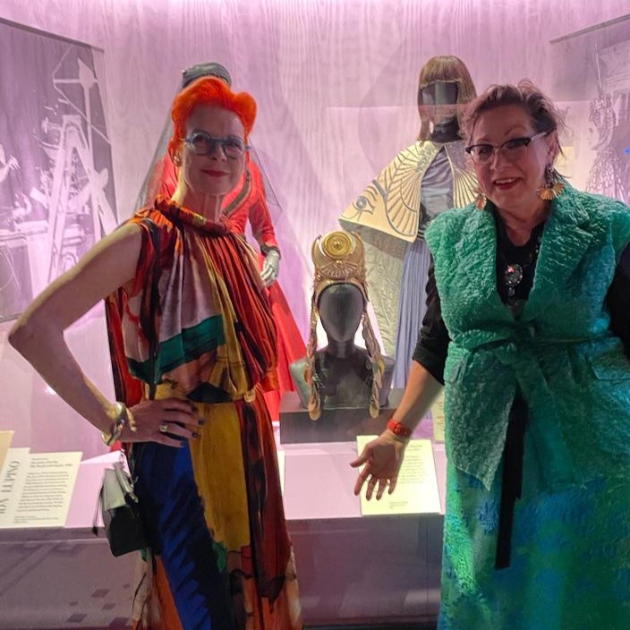 One of Vicki's #2023 highlights...Vicki and the team were thrilled to have our iconic Beyonce headpiece featured in the V&amp;A's DIVA show! This incredible piece was hand created exclusively for Beyonce for L'Officiel magazine in 2011.