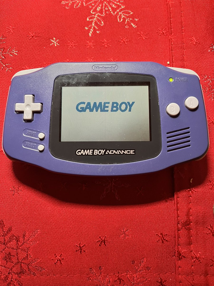 samw_writing's tweet photo. Got some bits to mod my GBA for Christmas! A shiny new IPS screen with brightness controls, brand new shell and buttons, with a usb c charging mod on its way! 

Will probably add a new speaker, headphone jack and link cable port soon too!

All parts from @handheldlegend! https://t.co/zNMr9F4lik