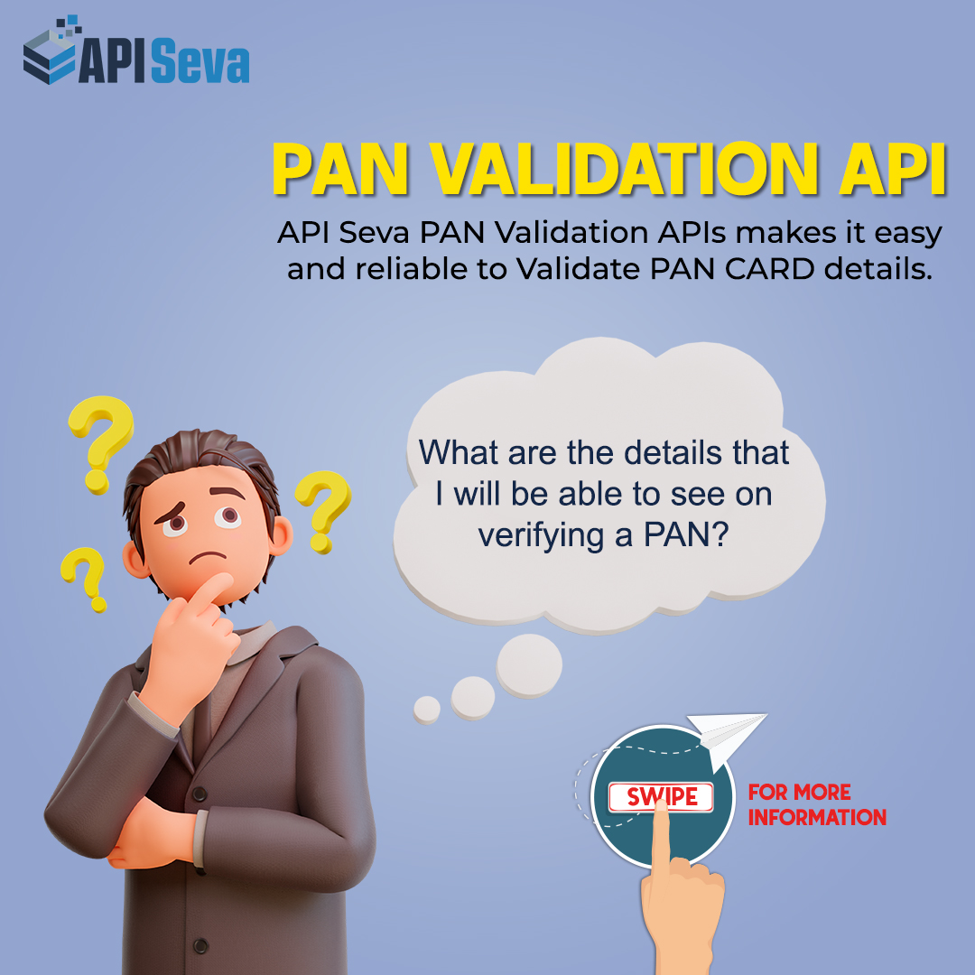 ApiSeva's tweet image. API Seva Will help you to verify Pan details with our Pan Validation API in a minute with very simple and easy uses just visit here: -
apiseva.co.in/pan-validation…
Free Demo Call - 8686866428
#panvalidation #panverificationapi #panverification #panservice #validation
