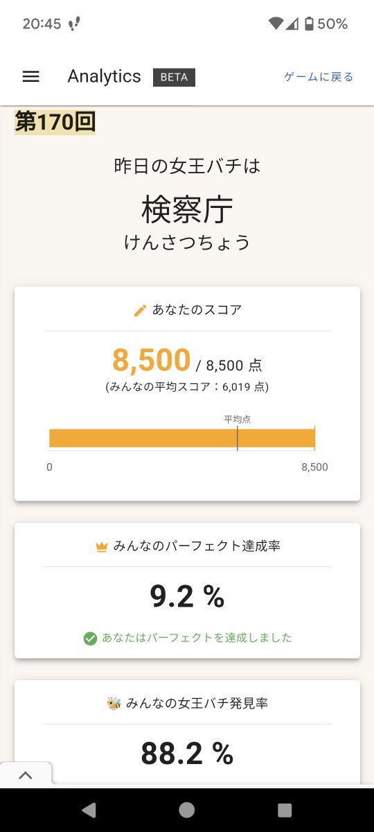 昨日のスペリングビー、「またあとで」と書きながら記録残しとくの忘れてた😳
一応ファンタスティックだったのに〜😂