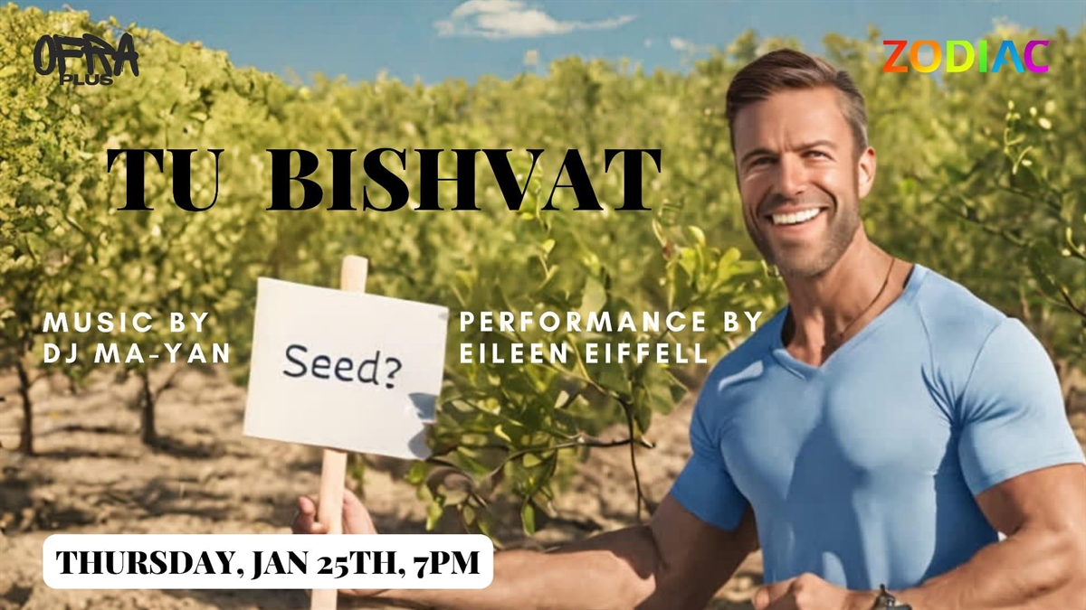 🌱🌳TU BISHVAT CELEBRATION🌳🌱 Get your seeds ready for planting season because Tu Bishvat, the Jewish New Year for trees, is here!🌳✨ Jews were green before Greta, and we sought less attention. 📅Thurs, Jan 25th 2024 🕖7PM 🎤Eileen Eiffell 🎶DJ MA-YAN outsavvy.com/event/17659/tu…