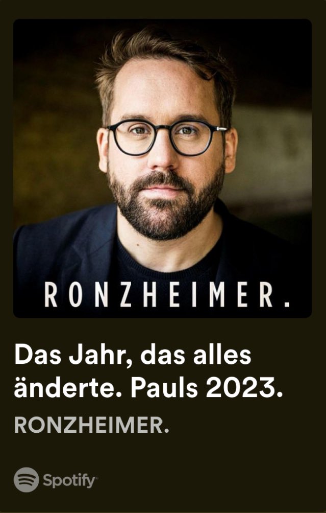 Bahnfahrt - bester Zeitpunkt für @ronzheimer|s Jahresrückblick zusammen mit @fpiatov 👏🏼 >> hier reinhören: open.spotify.com/episode/4hWkkk…