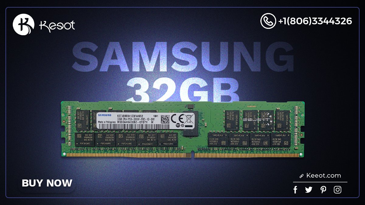Boost Your Server's Performance with the Samsung M393A4K40DB2-CTD Memory Module

keeot.com/products/samsu…

#Samsung #SamsungMemory #DDR4 #32GB #ECC #ServerMemory #WorkstationMemory #DataCenter #Upgrade #IT #Technology #Hardware #PC421300 #ram #2gb #4gb #8gb #16gb #64gb #ddr3 #ram