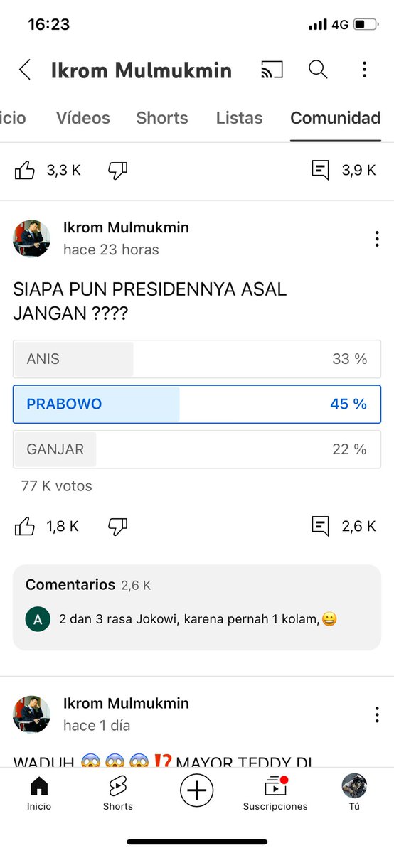Saifuru6's tweet photo. @habiburokhman Ini lebih banyak respondennya Bib 🤟🏽 https://t.co/9sLTxjn6fq
