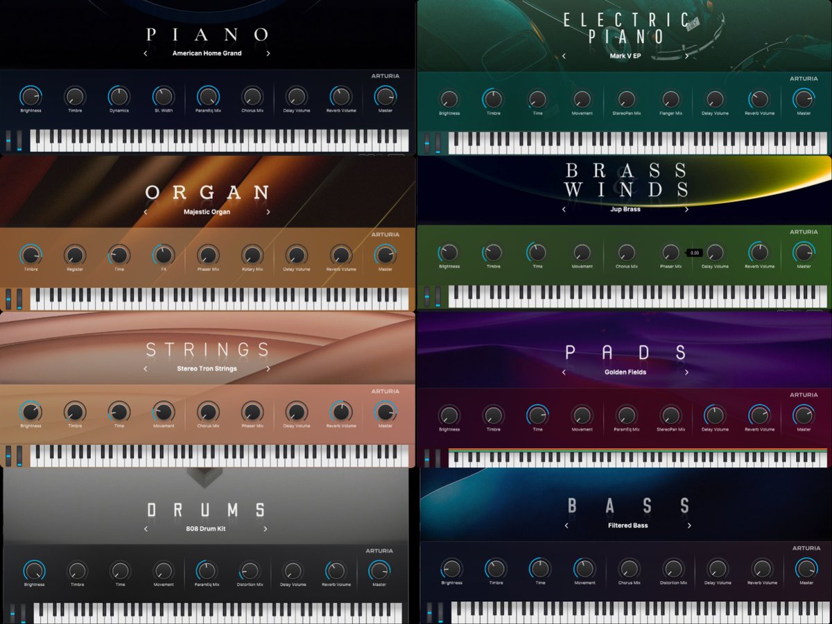 PlaKeyboard's tweet image. ของฟรีจาก Arturia ชื่อ Analog Lab V เป็น Plugin ที่รวมเอาเสียงที่พร้อมใช้ ปรับแต่งได้อีกเยอะ ขนาด 4GB ที่ทำเพลง Pop ได้จนจบเพลงเลย
รีบกดก่อนที่เขาจะคิดเงิน เหมือนตัวก่อนหน้านี้หลายๆตัว
#arturia
#analoglabv