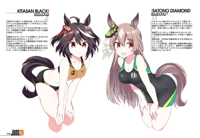 【C103新刊告知】ウマ娘陸上着・水着イラスト本 B5/16p/フルカラー/500円/ポストカード付(会場) ◆12/30土曜(1日目)東ラ-35b「海嶺ターミナル」  当日はどうぞ宜しくお願い致します…!