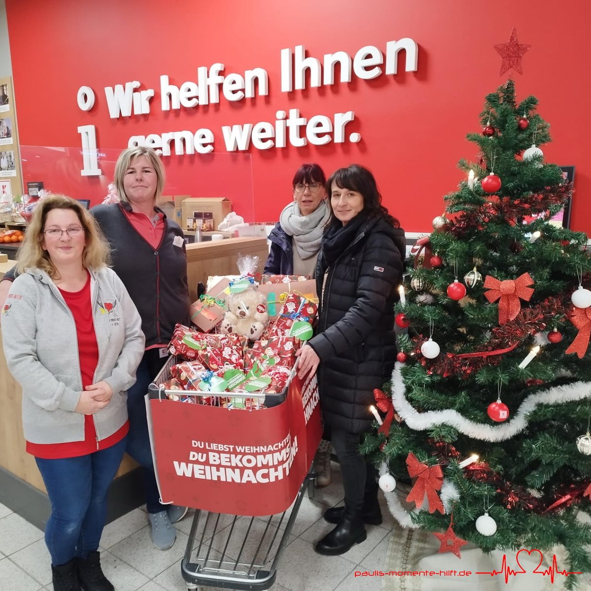 Kaufland-Filiale in Borna mit unglaublichem Support von Kundschaft und Mitarbeitern
 
 Im Oktober erreichte unseren Verein die Nachricht, dass die Kaufland-Filiale in Borna wieder einen Weihnachtswunschbaum aufstellen wollen...

pmh-ev.de/2023/12/27/kau…