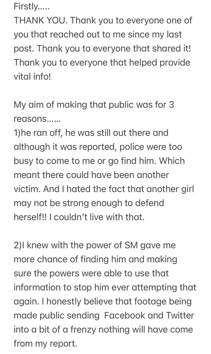 Katie___Cooper's tweet photo. It’s paining me to do it. But I’m deleting the post!!! It’s done exactly what it needed to do!!! Everyone of you that messaged/commented/retweeted!!! We got him. It’s now up to the system to decide his fate 🤞🏽. https://t.co/NkXfcRtbv0