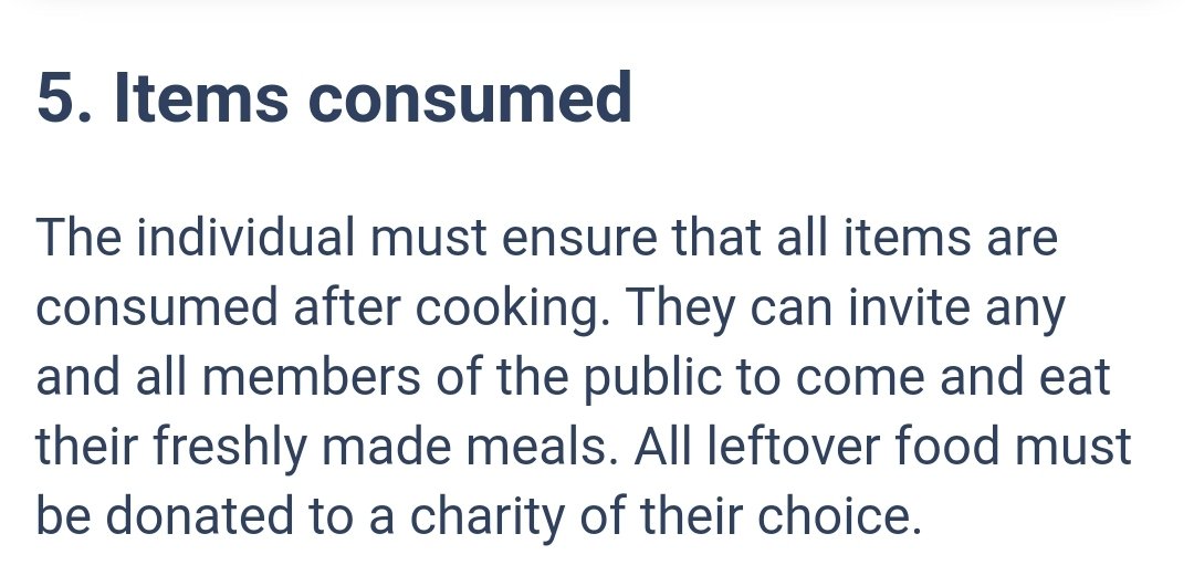 AkankwasaHarold's tweet photo. @paparazi75 @SAMMEX90 @SimonKaggwaNjal That's not a problem still. In fact, it's a good thing that people flock the place for the 'free' food, coz the food has to be consumed. Check one of the rules👇🏼 https://t.co/PgZ2izLxAa