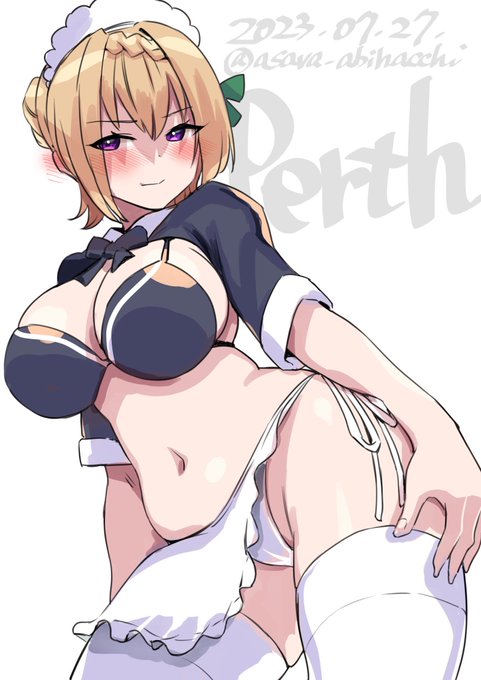 メイドビキニパースちゃん(再掲) 