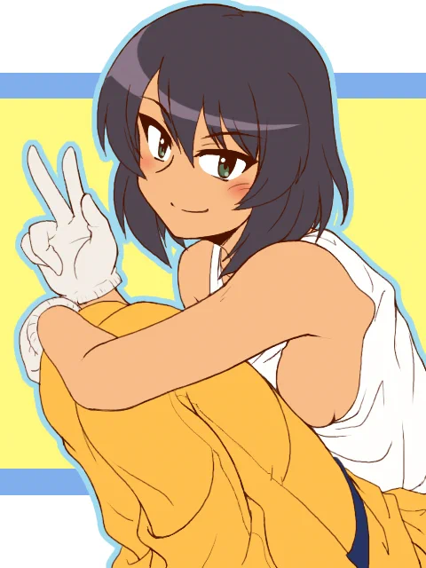 今年も間に合いそうにないので、にぎやかしに過去絵でも…慶子おめ #ホシノ生誕祭 
