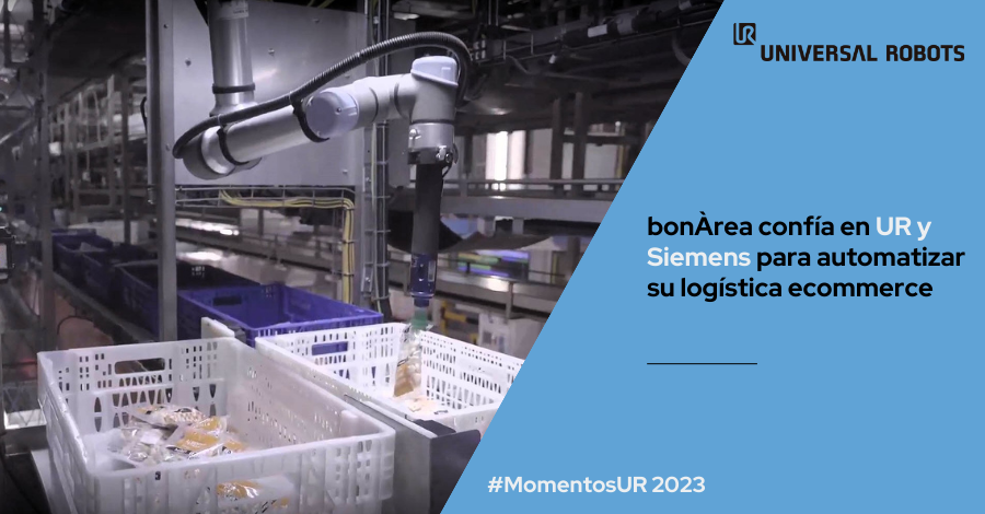 UR_Iberia's tweet photo. 7⃣ El #EcosistemaUR da sus frutos, también en la integración de la #IA. Un ejemplo es bonÀrea y su logística ecommerce automatizada gracias a una solución que combina los brazos robóticos de #UR con la #IA de @Siemens_es
 ▶️ https://t.co/Qk9zeE7a0I
#Roboticacolaborativa #UR https://t.co/s7RfK1jsv6