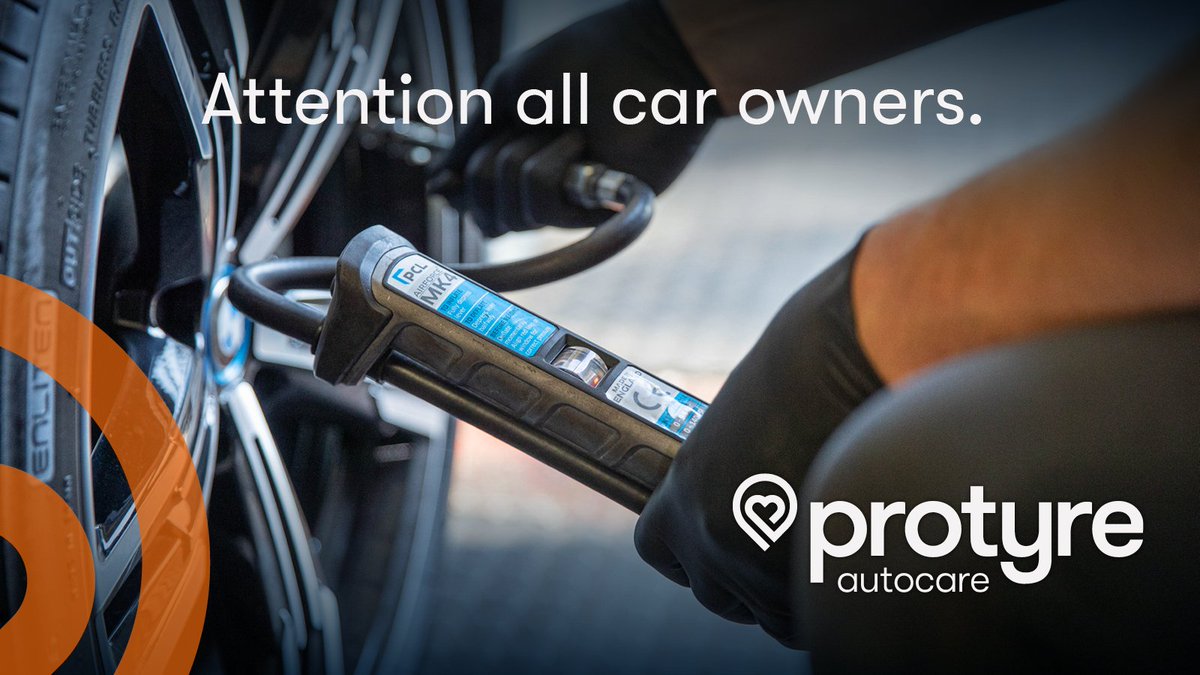 Protyre's tweet image. Let's talk about the importance of maintaining proper tyre pressure. Not only does it affect handling and fuel economy, but it can also lead to dangerous situations on the road. Don't let over or under inflation deflate your driving experience. 🚘

#tyrepressure #safedriving
