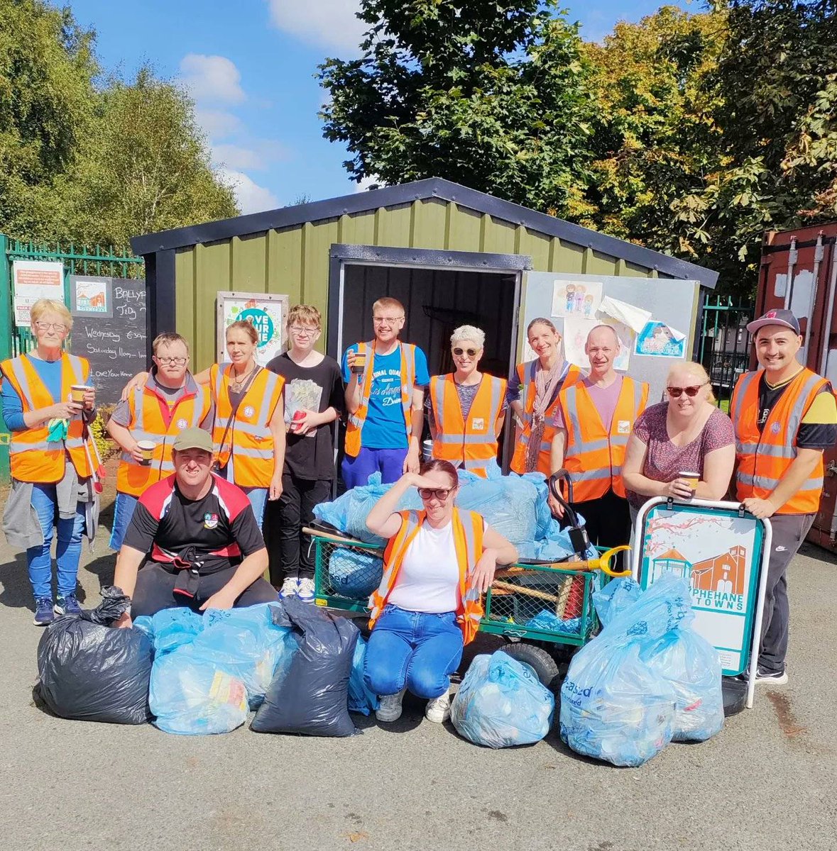 NationalSpringC's tweet photo. The commitment from the @BallyphehaneT group is astounding to see - we were so impressed to see the amount of clean-up work they carried out over the December period ♻️💚

#SDGsIrl #SpringClean23 #NationalSpringClean #Cork https://t.co/p1WgEDf1oe