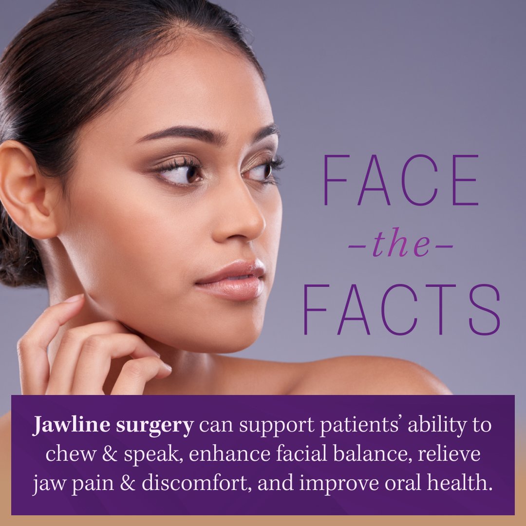 ABFCSorg's tweet photo. ABFCS surgeons specializing in #JawlineSurgery, or orthognathic surgery, can provide patients life-changing results.

When searching for a surgeon, look for an experienced oral &amp; maxillofacial surgeon with additional board certification in #FacialCosmeticSurgery. https://t.co/EIEOjhNFhz