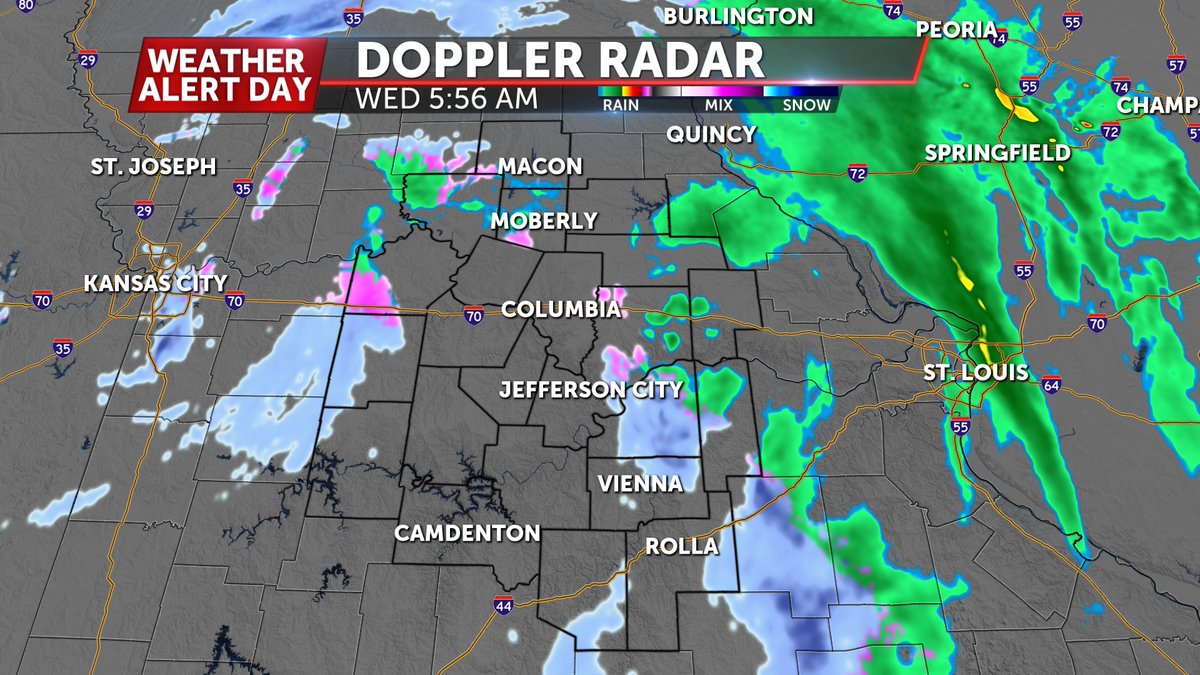 ChanceGotsch's tweet image. Temperatures are still right on the cusp of freezing across much of Mid-Mo. Here is a look at what to expect this AM. #CoMO , #JCMO, #MidMo,  MO#wx