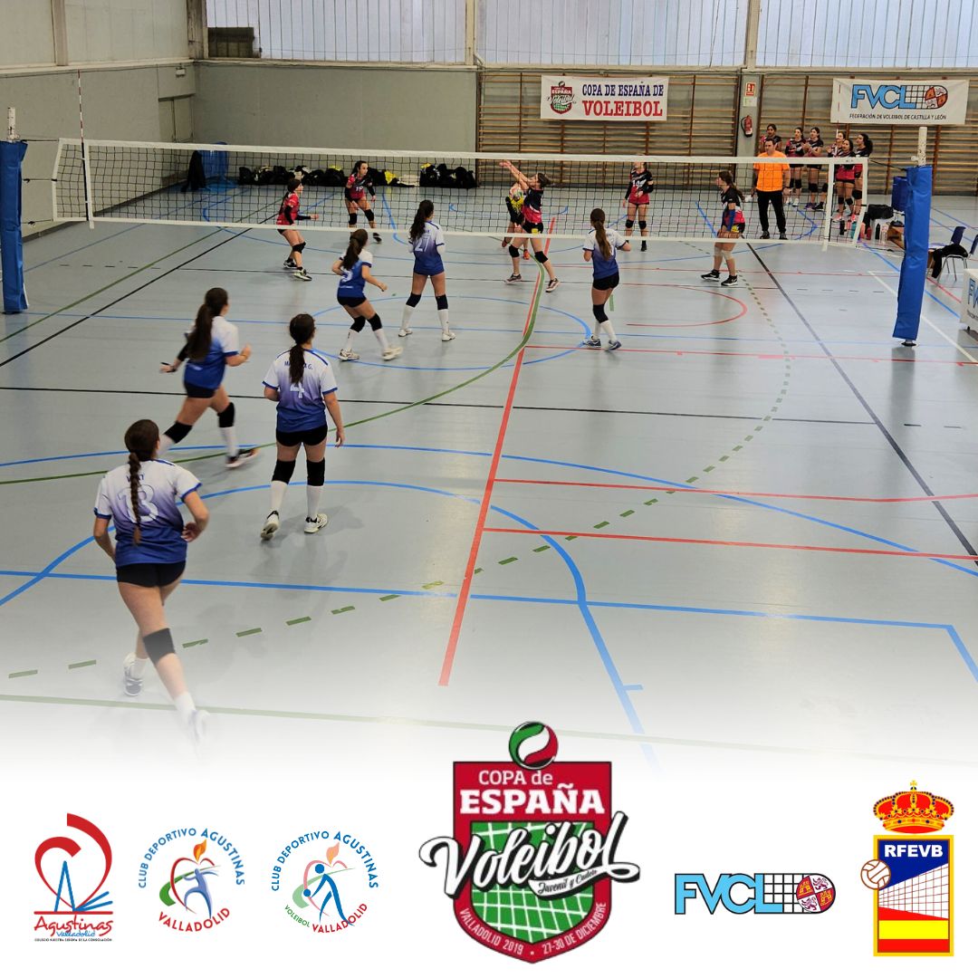 agustinasva's tweet image. ¡Hoy es un día especial para nuestros equipos femeninos cadete de #voleibol del CD #AgustinasVA! Comienzan su emocionante participación en la #COPAESPAÑAVB #Valladolid de la
@RFEVB
. A disfrutar, aprender y dejarlo todo en la cancha. ¡Vamos, chicas!🏐💙
#JuntosSomosElMejorEquipo