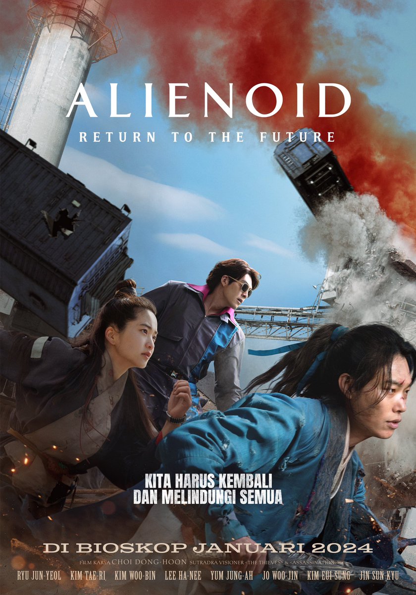 flickmagazine's tweet photo. Geng unik ini rupanya akan kembali ke bioskop dan tuntas mengungkap semua misteri. 

#Alienoid: #ReturnToTheFuture, tayang Januari 2024 bioskop-bioskop Indonesia. https://t.co/qkhOCR22IZ
