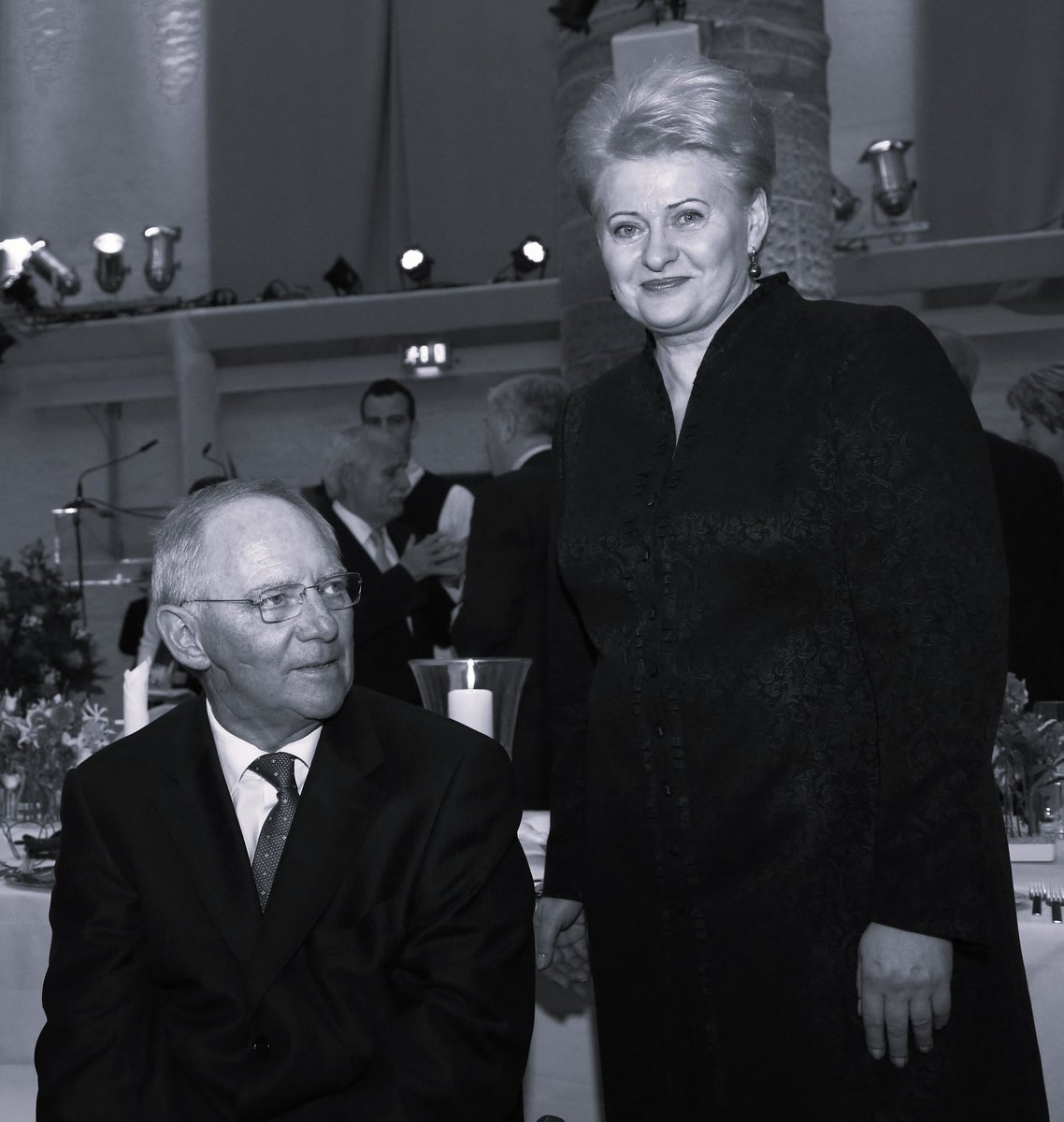 We bid farewell to the great German Statesman and formidable European Wolfgang Schauble.