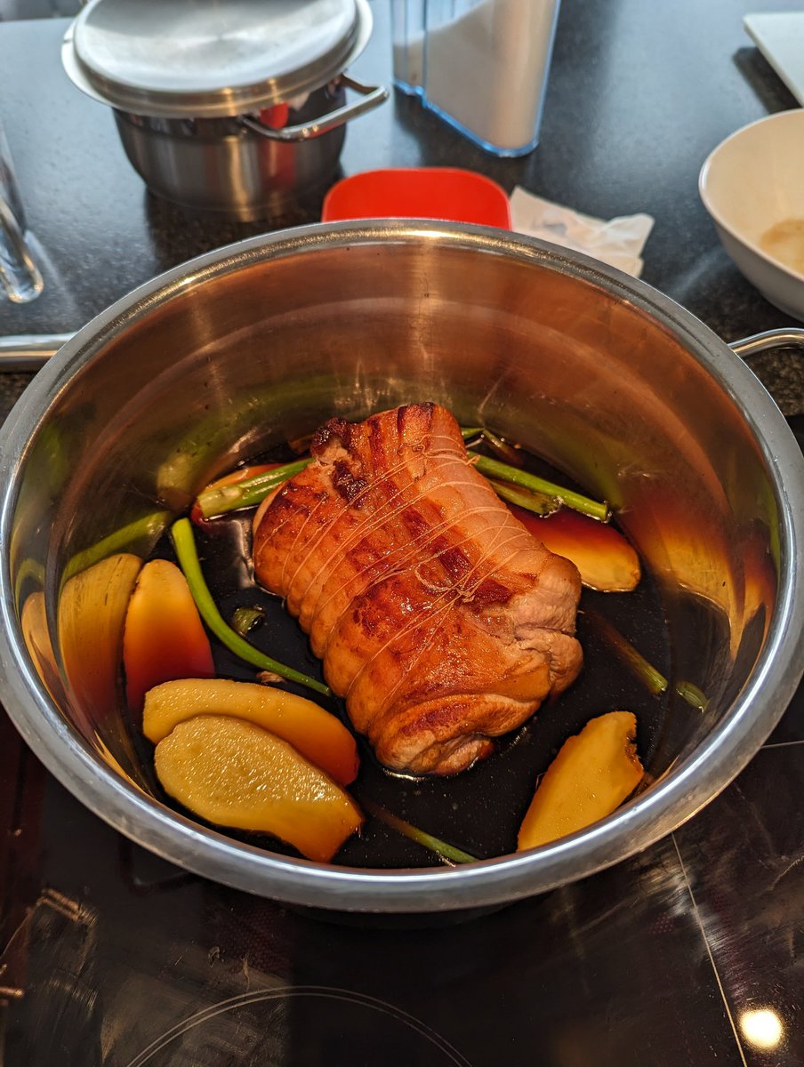 Home made chashu in the making #japanesefood #chashu #homemade #spicyramen