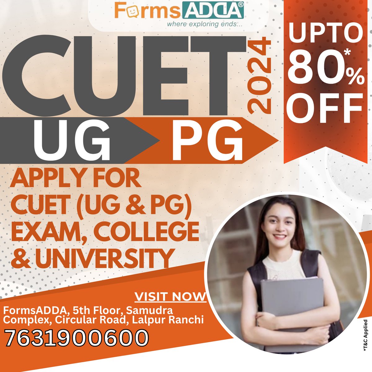 formsadda's tweet image. CUET UG/PG application form is officially released. Don&apos;t miss the chance to join this prestigious institution. 

#formsadda #cuetpg2024 #cuetug2024 #applicationformout 

(Feel free to connect on WhatsApp and get upto 80% off on Colleges Application Form wa.link/wb3nq8)