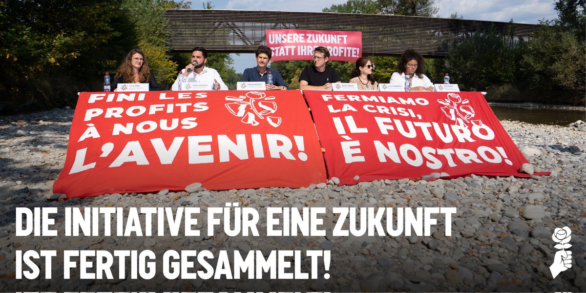 130'000x Danke! Die Initiative für eine Zukunft kann im Februar eingereicht werden!

Wir möchten Erbschaften ab 50 Millionen gerecht besteuern, um damit den ökologischen Umbau zu finanzieren. 

Folgt uns hier, um auf dem Laufenden zu bleiben.
